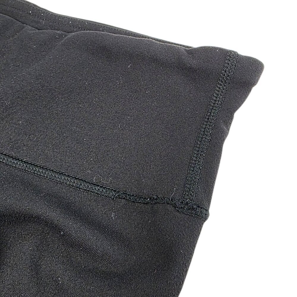 Lululemon Wunder Under Low Rise Cropped, Black, Luon, Athletic, Size 4 - Picture 6 of 7